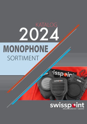 Katalog - Monophone 2024