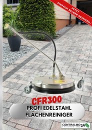 CFR300 Profi Edelstahl Flächenreiniger 2024 PDF