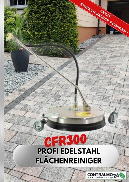 CFR300 Profi Edelstahl Flächenreiniger 2024 PDF