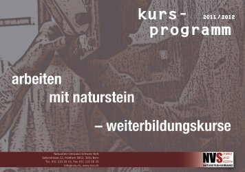 bau- technik - Naturstein-Verband Schweiz (NVS)