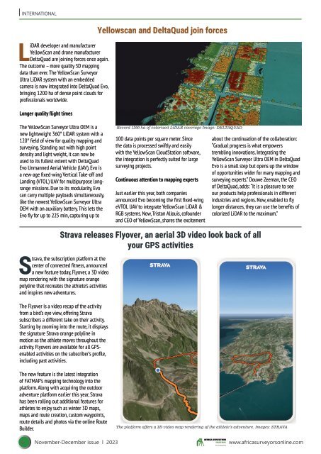 Africa Surveyors November-December issue 2023