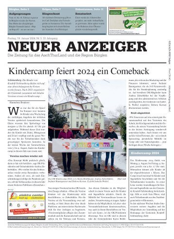 Neuer Anzeiger 19. Januar 2024