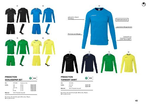 Uhlsport Teamwear 2024