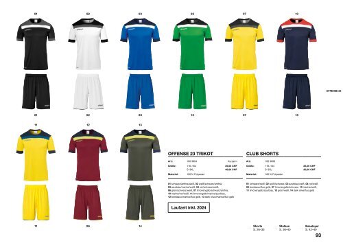 Uhlsport Teamwear 2024