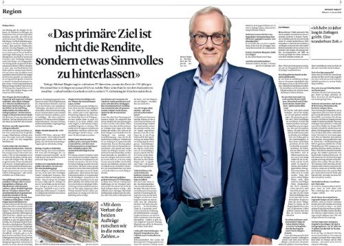 Michael Ringier Interview Zofinger Tagblatt