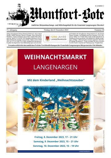 18.01.2024 Montfort-Bote