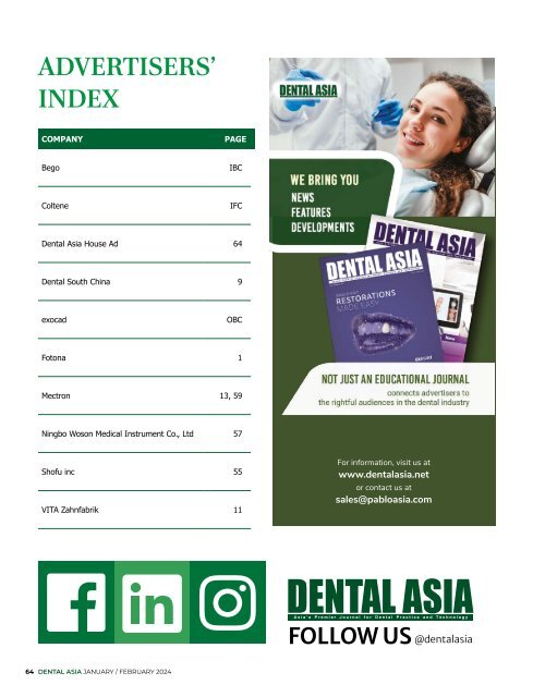 Dental Asia January/February 2024