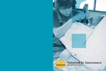Info-Broschüre Steinmetz Fachhochschul (PDF ... - Arbeitszimmer