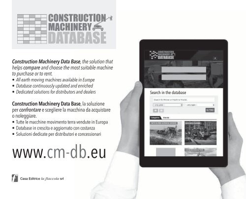 Construction Machinery Database - Aerial Work Platforms 2024