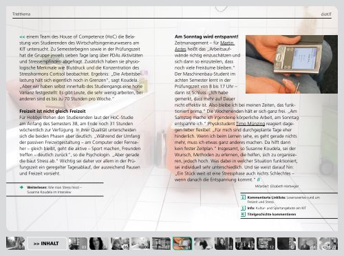 Mehr über Studierende und ihr - PKM - KIT