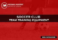 SOCCER CLUB EQUIPMENT IRELAND - 2024 CATALOGUE