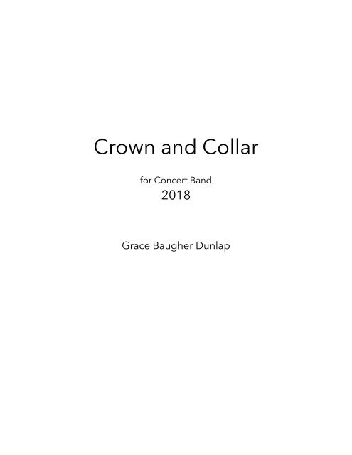 Crown and Collar Full File