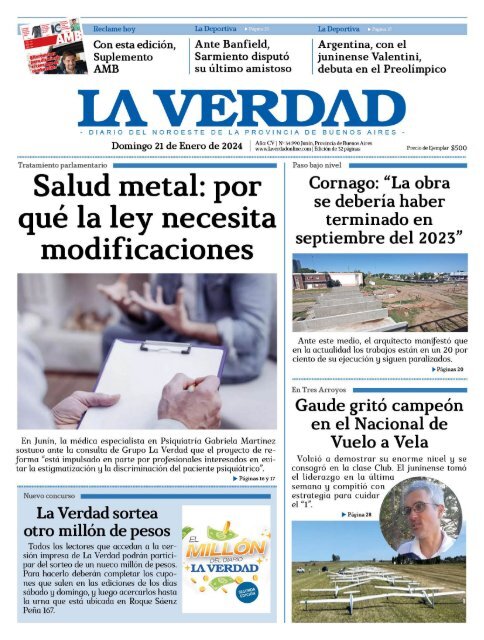 Domingo 20 de enero de 2024