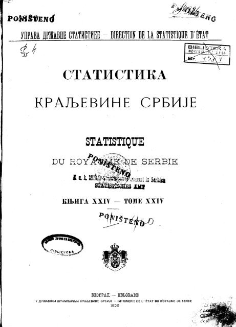 Popis Kraljevine Srbije 1900 - nacionalnost