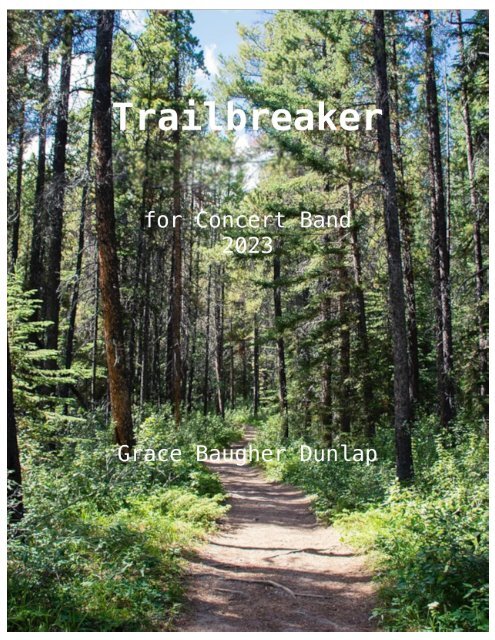 Trailbreaker Full File