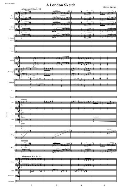 A London Sketch 00B Score