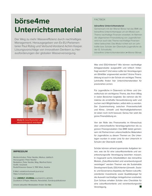 UMWELT JOURNAL 2023-5