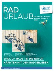 Mein Radurlaub - Journal Kärnten Radreisen