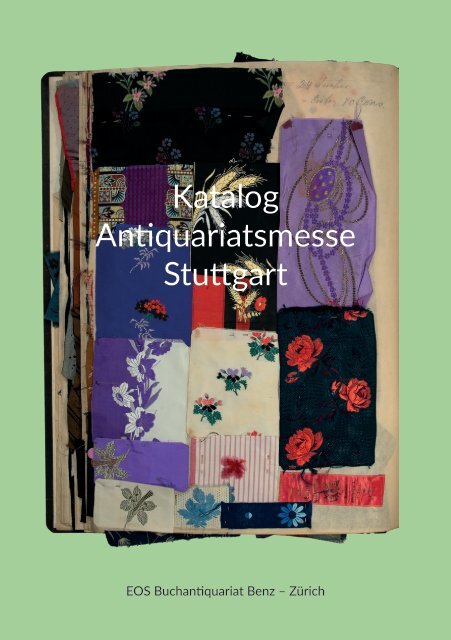 Katalog Antiquariatsmesse Stuttgart 2024