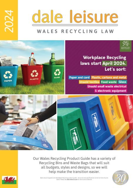 Dale Leisure 2024 Wales Recycling Product Guide