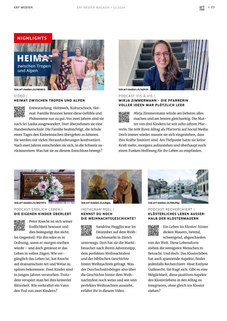 ERF Medien Magazin Februar 2024