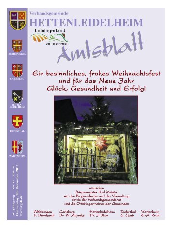 HETTENlEIDElHEIM - Fieguth-Amtsblätter, SÜWE GmbH