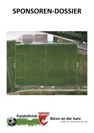 FC Büren a/A: Sponsorendossier 01-2024
