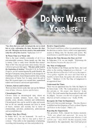 Do Not Waste Your Life (Tract)