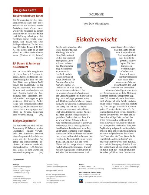 Stadtmagazin Februar 2024