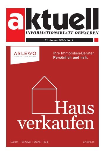 Aktuell Obwalden | KW 04 | 25. Januar 2024