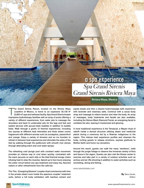 Spa & Wellness MexiCaribe 52, Winter 2023-24