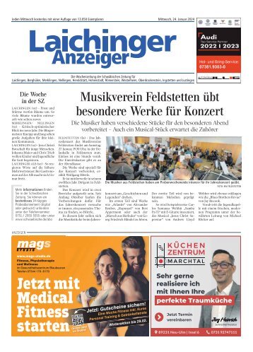 24.01.2024 Laichinger Anzeiger
