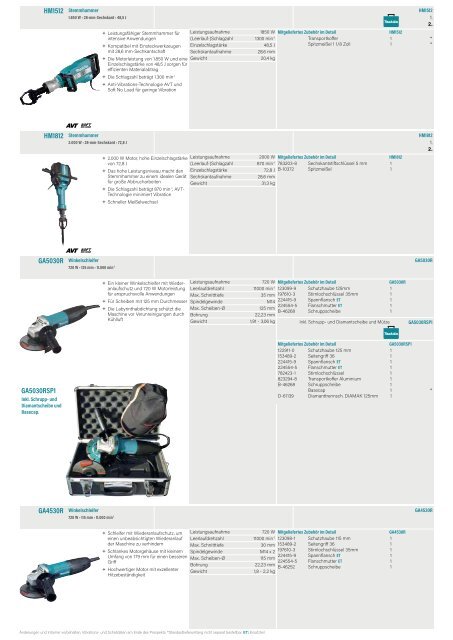 Makita Katalog - Raiss