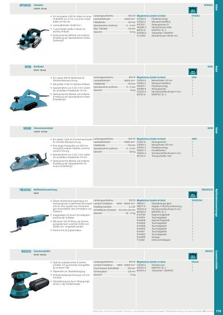 Makita Katalog - Raiss