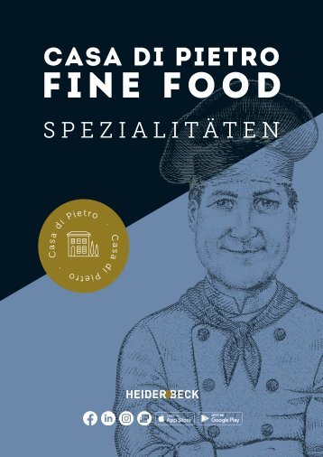 Casa di Pietro Fine Food Katalog 2024 