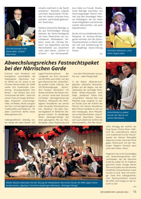 DER BIEBRICHER, Nr. 386, Januar 2024