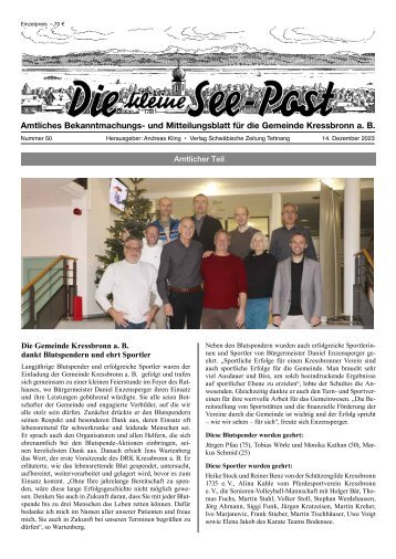 24.01.2024 Die kleine See-Post