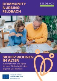 Community Nursing Feldbach - Sicher Wohnen im Alter