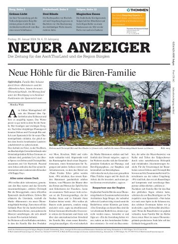 Neuer Anzeiger 26. Januar 2024
