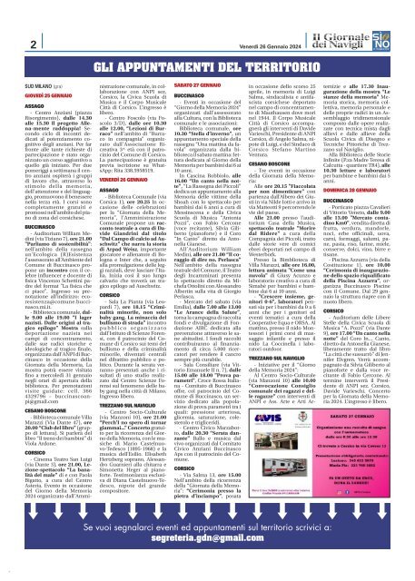 Giornale dei Navigli n. 4 - 26 gennaio 2024