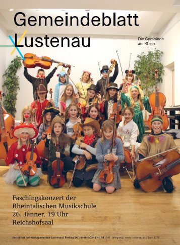 Gemeindeblatt Lustenau Nr. 4 | Freitag, 26. Jänner 2024