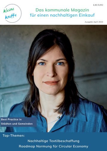 Das kommunale Magazin für nachhaltige Beschaffung, Ausgabe April 2023