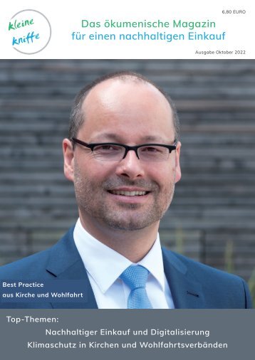 Das ökumenische Magazin für nachhaltige Beschaffung, Ausgabe Oktober 2022