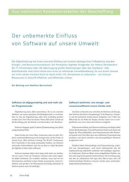 Das ökumenische Magazin für nachhaltige Beschaffung, Ausgabe Oktober 2022