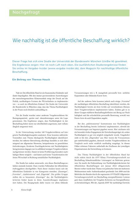 Das ökumenische Magazin für nachhaltige Beschaffung, Ausgabe Oktober 2022