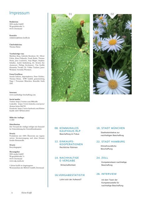 Das kommunale Magazin für nachhaltige Beschaffung, Ausgabe April 2021