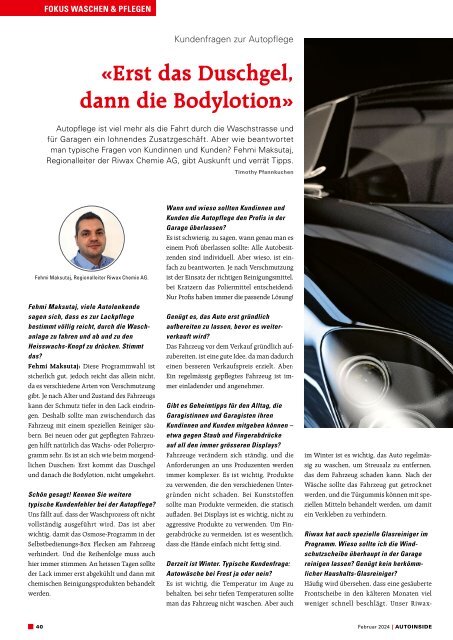 AUTOINSIDE Ausgabe 2 – Februar 2024