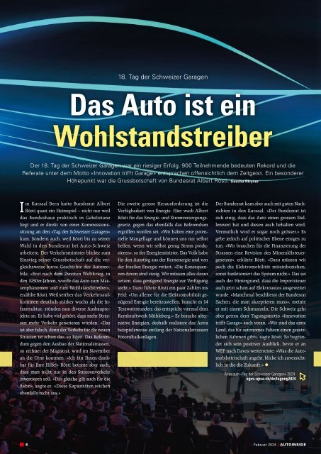 AUTOINSIDE Ausgabe 2 – Februar 2024