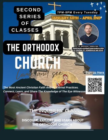 Come and see inquier's class and testemonial