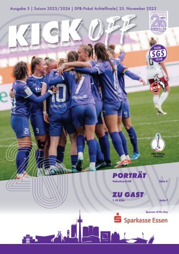 Kick Off (5) SGS Essen gegen 1. FC Köln